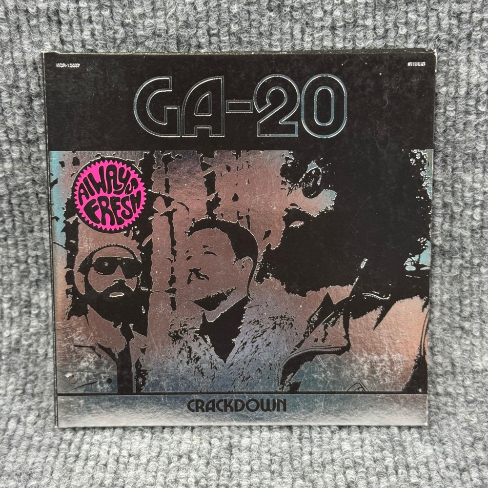GA-20 Crackdown CD Karma Chief Records KCR-12007 Blues Rock 2022 Digipak
